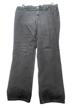 Load image into Gallery viewer, Chicos Jeans Womens 39x29 Black Denim Zip Fly Straight Leg 2.5 Short Platinum

