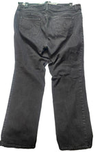 Load image into Gallery viewer, Chicos Jeans Womens 39x29 Black Denim Zip Fly Straight Leg 2.5 Short Platinum
