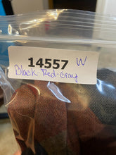 Load image into Gallery viewer, Haani Dress Womens 3X Plus Black Red Gray Plaid Lagenlook Cardigan Rayon Spandex
