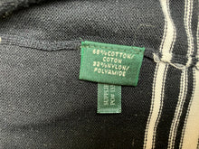 Load image into Gallery viewer, Lauren Ralph Lauren Dress Womens Extra Large Black White Nylon Bodycon Sweater
