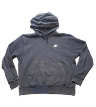 Load image into Gallery viewer, Nike Sweatshirt Adult Extra Large Black Swoosh Hoodie Sweater Essentials Mens
