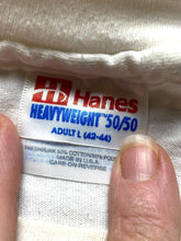 Load image into Gallery viewer, VTG USA Texas Shirt Adult Large Single Stitch USPS 1845 Commemorative Stamp 90s
