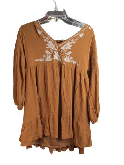Accent Prone The Label Shirt Womens Medium Tunic Flowy Boho Blouse Ladies