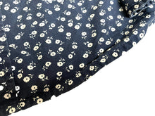 Load image into Gallery viewer, Holton Shirt Adult Medium Navy Blue AOP Flower Button Up Casual Canvas Cloth Men
