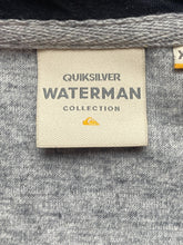Load image into Gallery viewer, Quiksilver Shirt Adult 2XL XXL Gray Waterman Collection Surfer Surf Viscose Mens
