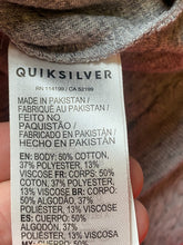 Load image into Gallery viewer, Quiksilver Shirt Adult 2XL XXL Gray Waterman Collection Surfer Surf Viscose Mens
