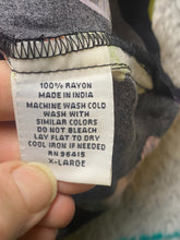 Load image into Gallery viewer, Super Massive Shirt Adult Extra Large Black Rainbow AOP Magic Mushroom Rayon Men
