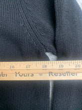 Load image into Gallery viewer, Lauren Ralph Lauren Sweater Womens Large Black Shawl Collar Toggle Outerwear
