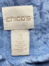 Load image into Gallery viewer, Chicos Shirt Womens 3 (Extra Large) Oversized Ombre Tile Sheri Plus Ladies
