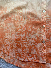 Load image into Gallery viewer, Chicos Shirt Womens 3 (Extra Large) Oversized Ombre Tile Sheri Plus Ladies
