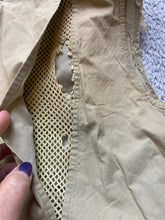 Load image into Gallery viewer, Cabelas Jacket Adult Extra Large Khaki Zip Up Safari Vest Outdoor Camping Mens
