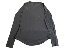 Load image into Gallery viewer, Lululemon Shirt Womens Small Black Karma Activewear Lightweight Logo Ladies
