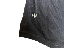 Load image into Gallery viewer, Lululemon Shirt Womens Small Black Karma Activewear Lightweight Logo Ladies
