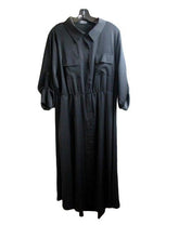 Load image into Gallery viewer, BloomChic Dress Womens 18-20 2XL XXL Chest Pockets Button Front Collared Maxi
