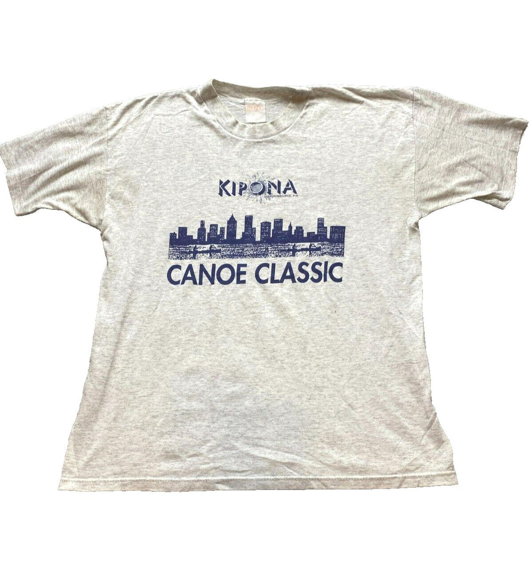 VTG Kipona Canoe Classic Shirt Adult Large Harrisburg Canoeing Single Stitch 80s