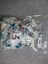 Load image into Gallery viewer, George Shirt Adult 3XL Hawaiian Aloha Palm Tree Sailboat AOP White Pink Teal Men
