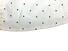 Load image into Gallery viewer, J Crew Shirt Womens Medium White Haberdashery Mini Polkadots Button Up Ladies
