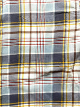 Load image into Gallery viewer, Pendleton Shirt Adult Large Gray Gold Plaid Woolen Mills Button Up Casual Mens
