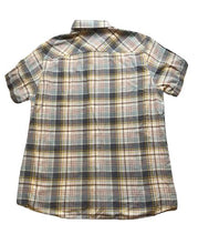 Load image into Gallery viewer, Pendleton Shirt Adult Large Gray Gold Plaid Woolen Mills Button Up Casual Mens
