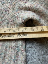Load image into Gallery viewer, J Jill Sweater Womens Large Rainbow Pastel Cardigan Oversized Linen Nylon Blend
