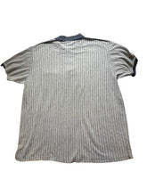 Load image into Gallery viewer, Penguin Munsingwear Shirt Adult 2XL Gray Pique Striped Casual Golf Polo Mens

