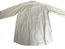 Load image into Gallery viewer, Fioruzzi Shirt Adult Large White Button Up Flip Cuff Contrast Italy Dress Mens
