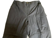 Load image into Gallery viewer, Orvis Pants Adult Large Charcoal Gray Convertible Outdoor Hiking Cargo Mens
