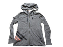 Load image into Gallery viewer, Under Armour Sweatshirt Womens Small Loose Full Zip Hoodie Sweater Stripe Ladies

