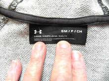 Load image into Gallery viewer, Under Armour Sweatshirt Womens Small Loose Full Zip Hoodie Sweater Stripe Ladies
