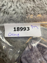 Load image into Gallery viewer, Go Barefoot Shirt Adult Small Gray AOP Hawaiian Tropical Aloha Button Up Mens
