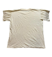 Load image into Gallery viewer, VTG Citibank Shirt Adult Medium Pale Yellow Single Stitch Earthy Earthcore 80s
