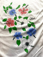 Load image into Gallery viewer, VTG Liki Liki Shirt Womens OS Hawaii Flower Naturecore Tunic Blouse 80s Ladies
