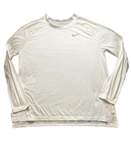 Load image into Gallery viewer, Nike Shirt Womens Extra Large White Perforated Running Athletic Dri Fit Ladies
