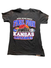 Load image into Gallery viewer, University Of Kansas Shirt Women Small Black Jayhawks Basketball NCAA Final Four
