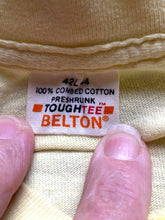 Load image into Gallery viewer, VTG South Padre Island Shirt Adult Large Yellow Single Stitch On Beach 80s Mens
