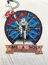 Load image into Gallery viewer, VTG St. Jude Bike-A-Thon Shirt Adult Medium Judge Children’s Hospital 90s Mens
