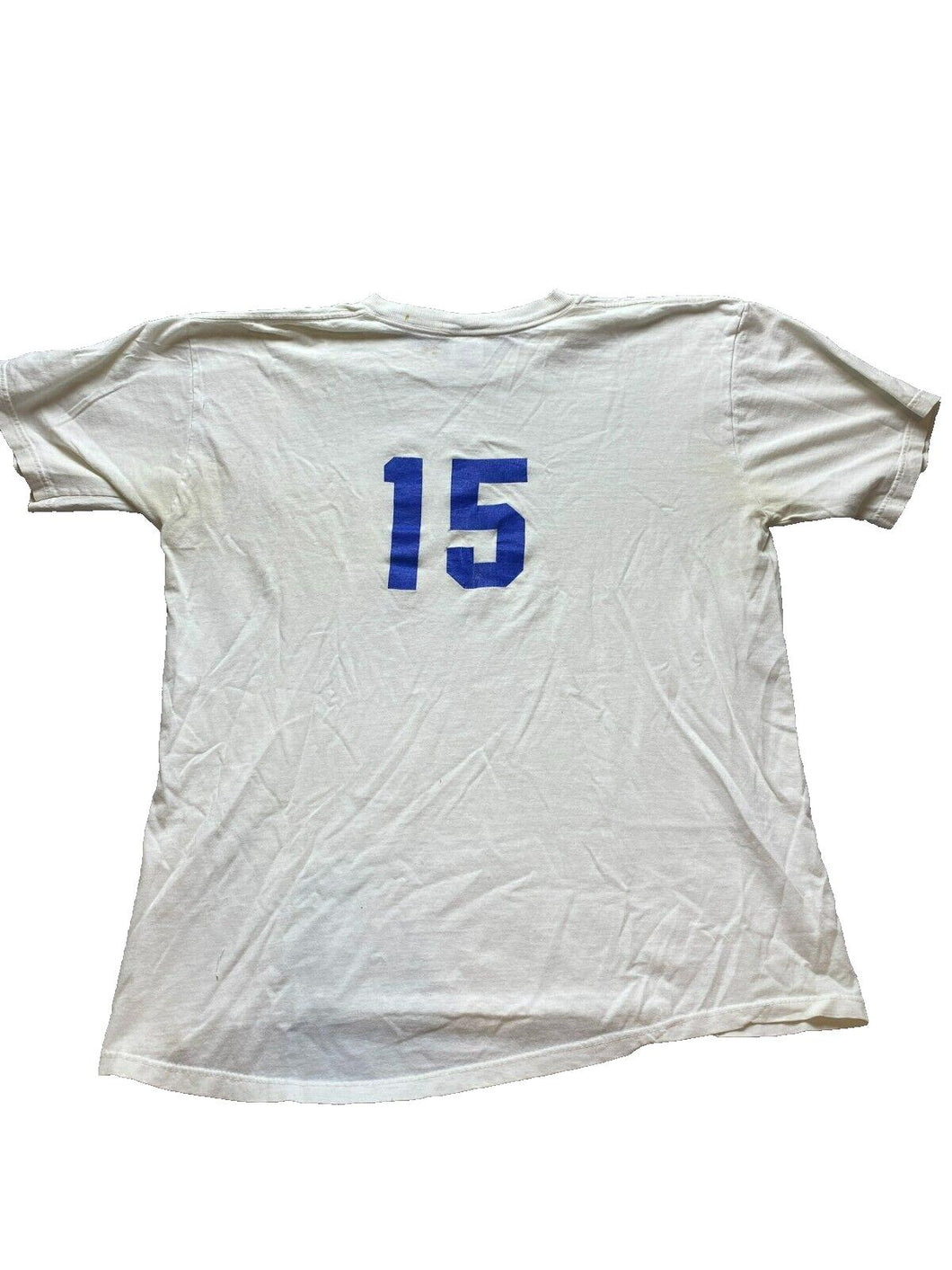 VTG Wauconda Chiefs SC Shirt Adult Extra Large Ivory Native American 80s Jersey