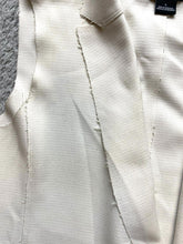 Load image into Gallery viewer, Trouve Dress Womens Large White Double Breasted Pocket Sheath Rayon Spandex
