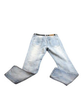 Load image into Gallery viewer, Civil Regime Jeans Adult 30x32 Blue Destroyed Rugged Thrash Zip Accent Denim Men
