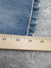 Load image into Gallery viewer, Civil Regime Jeans Adult 30x32 Blue Destroyed Rugged Thrash Zip Accent Denim Men
