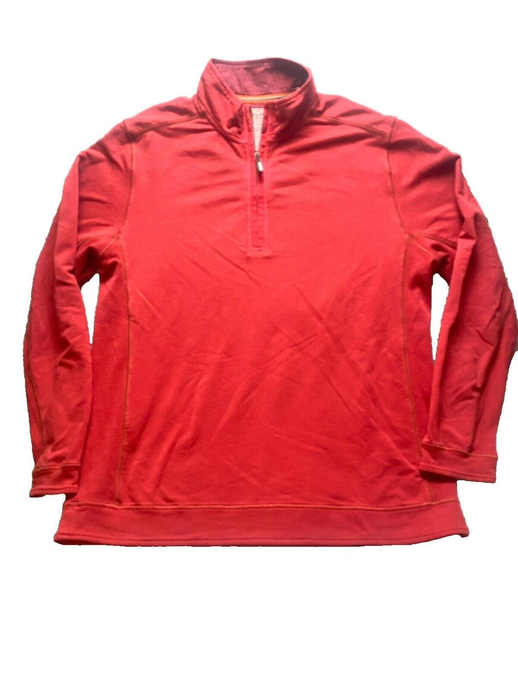 Tommy Bahama Sweatshirt Adult Large 1/4 Zip Perfect Fit Sweater Outerwear Mens