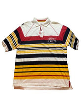 Load image into Gallery viewer, Akademiks Shirt Adult 3XL Black Gold AKDMKS Raglan Jeanius Level Golf Polo Mens
