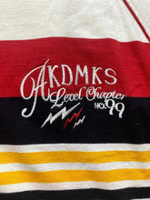 Load image into Gallery viewer, Akademiks Shirt Adult 3XL Black Gold AKDMKS Raglan Jeanius Level Golf Polo Mens
