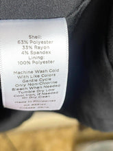 Load image into Gallery viewer, Talbots Dress Womens 14W Black Bell Sleeve Boxy Midi Shift Spandex Plus Ladies
