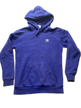 Load image into Gallery viewer, Adidas Sweatshirt Adult Small Blue Trefoil Logo Essentials Hoodie Sweater Mens
