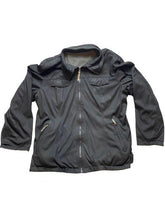 Load image into Gallery viewer, Weather Tamer Jacket Adult Extra Large Black Gray Full Zip Reversable Mens
