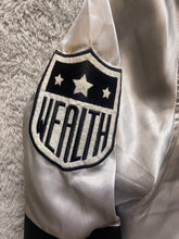 Load image into Gallery viewer, Billionaire Boys Club Jacket Adult Medium Sliver Majestic EVA Spell Out Mens NWT
