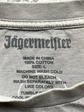 Load image into Gallery viewer, VTG JAGERMEISTER Shirt Adult Large Gray Single Stitch Liquor Alcohol Promo Mens
