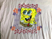 Load image into Gallery viewer, VTG Spongebob Squarepants Shirt Womens OSFM Pink Y2K Nickelodeon Oversized
