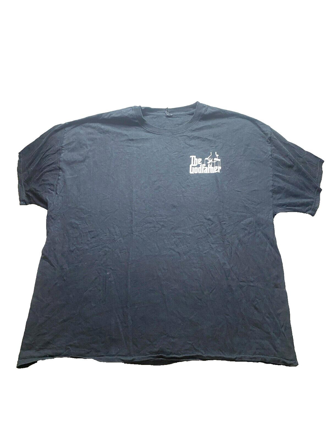 The Godfather Shirt Adult 3XL XXXL Black Movie Puppet Logo Promo Brando Mens